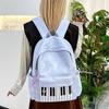 Lightweight Design Piano Backpack Nylon Cute Schoolbag Keyboard Bookbag  Outdoor Traveling