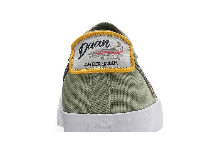 Men's Sneakers Nike SB Blazer Court Daan Van Der Linden Dusty Olive Dusty Olive/Light Bone/Navy/Medium Olive