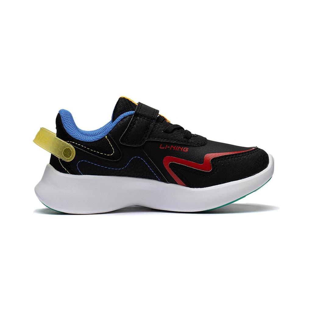Li Ning Детские Ling Yue 2.0 Удобные Универсальные Прочные Повседневные Кроссовки Детские Повседневные Кроссовки Черный Красный YKNS114-15