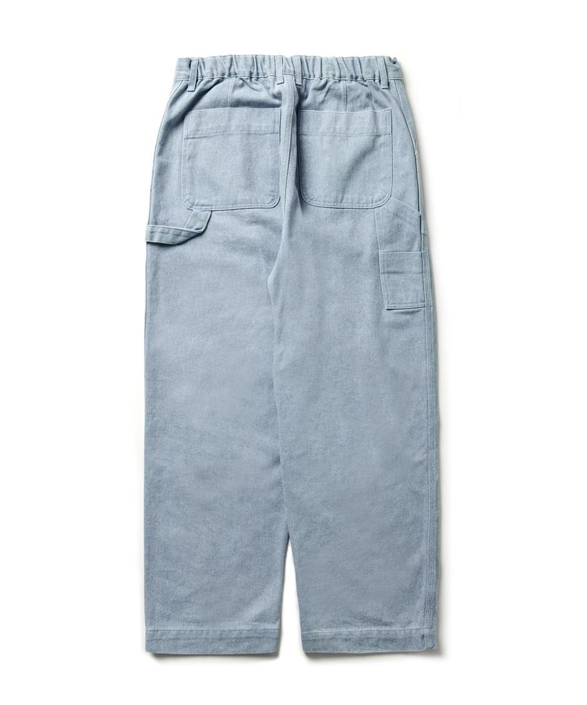 ANNOT Dyeing Painter Fatigue Pants Light Blue