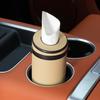 Refillable Multi-functional Car Tissue Box Tissue Dispenser Car Tissue Tube Storage Bag  Home