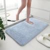 Утолщенный коврик для ванной комнаты из кашемира, нескользящие ковры для ванной, коврик для пола в ванной, коврик для двери в душевую, пена с эффектом памяти, 3D-подкладка