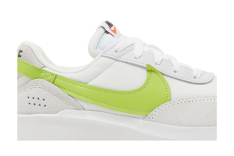 Women's Sneakers Nike Waffle Debut Summit White Atomic Green (Women's) Summit White/Atomic Green-Iris Whisper