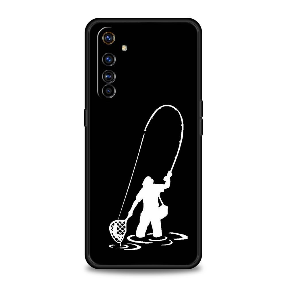 Чехол для телефона "Сердцебиение рыбака" Для Realme 13 12 11 10 4G 9 8 5G 7 GT5 GT3 GT2 Pro Plus C21 C11 C25 C35 GT Neo 2 3 3T 5 Чехол