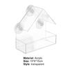 House Shape Bird Feeder with Suction Cup Acrylic Food Case Hummingbird Feeder Pet Supplies