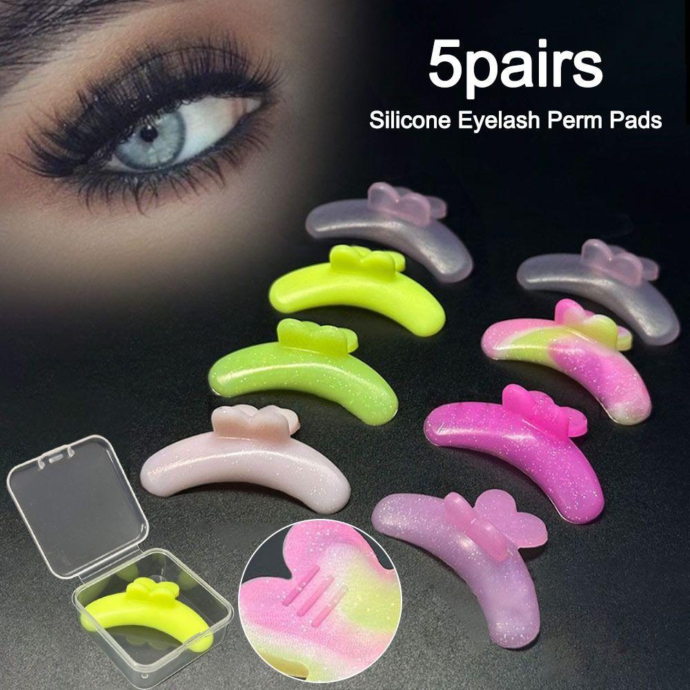 1/2PCS Ice Cream Silicone Lash Lift Pads Applicator Tools Eyelash Perm Curler for Women