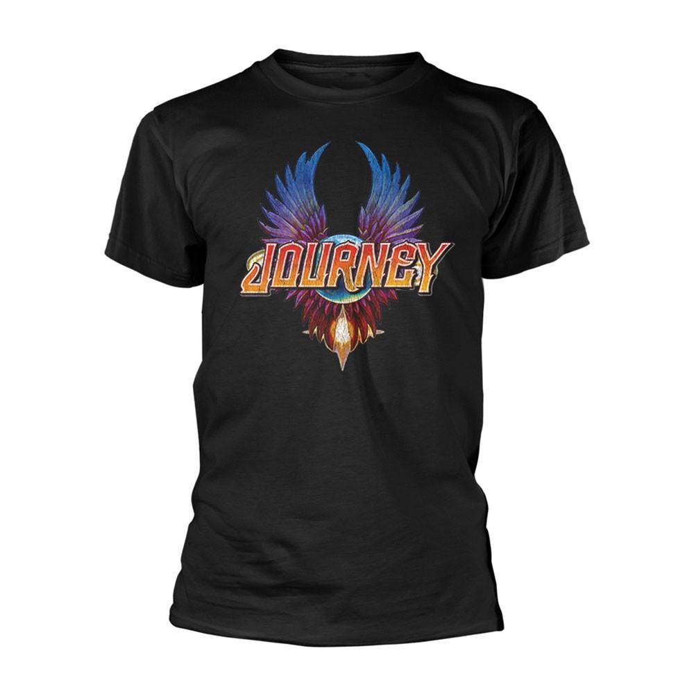 Men's Journey Classic Wings T-shirt Medium Black