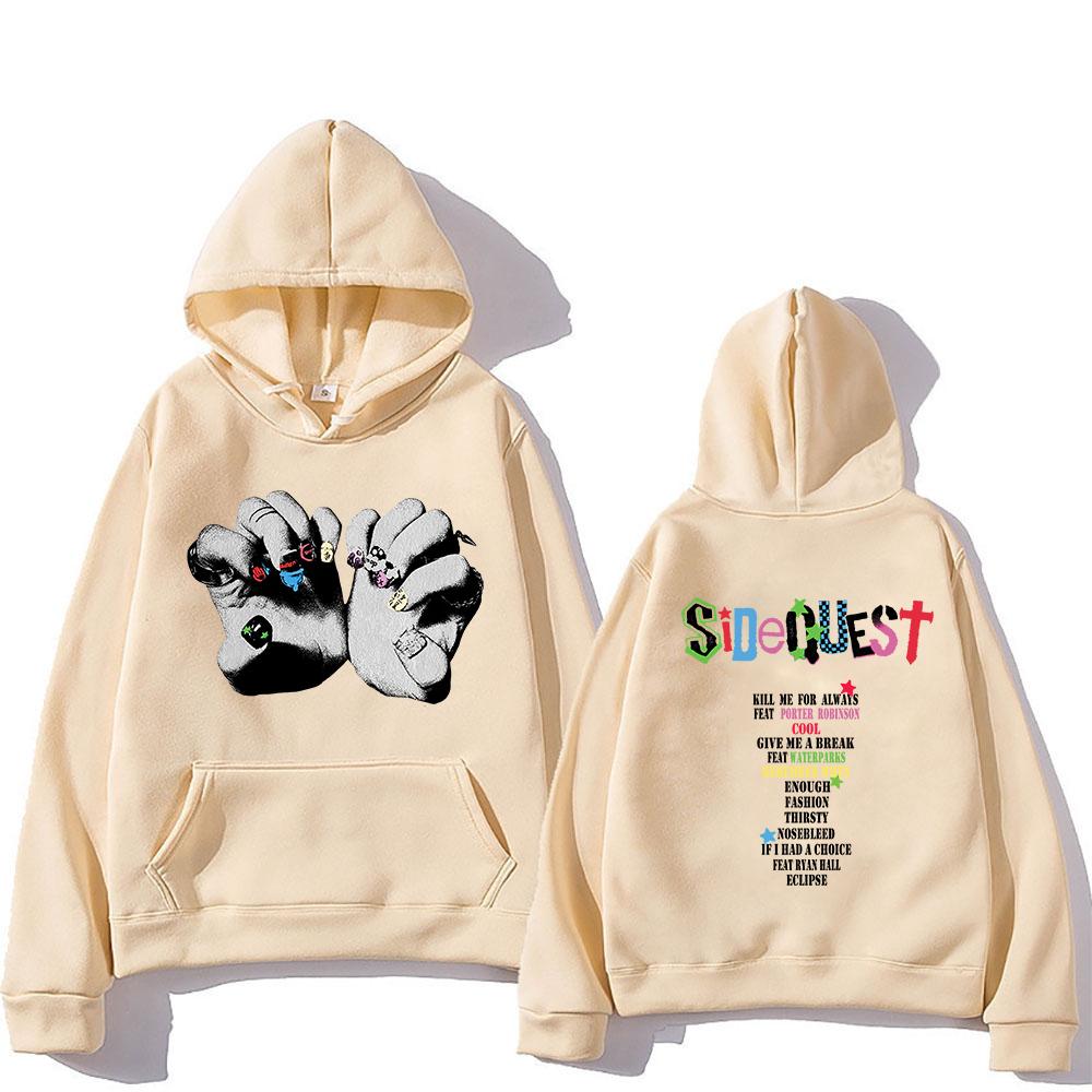 5 Seconds of Summer Michael Clifford Hoodie 2025 Album SIDEQUEST Men/women Hoodies Harajuku Winter Clothes Pullover Sweatshirt