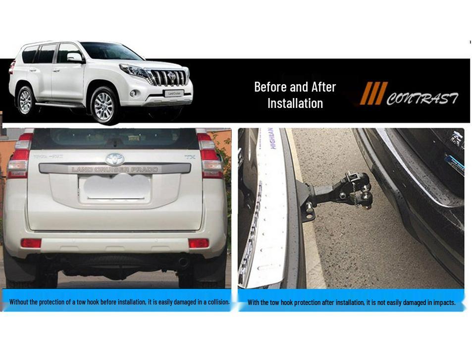Совместимый кронштейн для буксировочного крюка для Toyota Fortuner и нового кроссовера