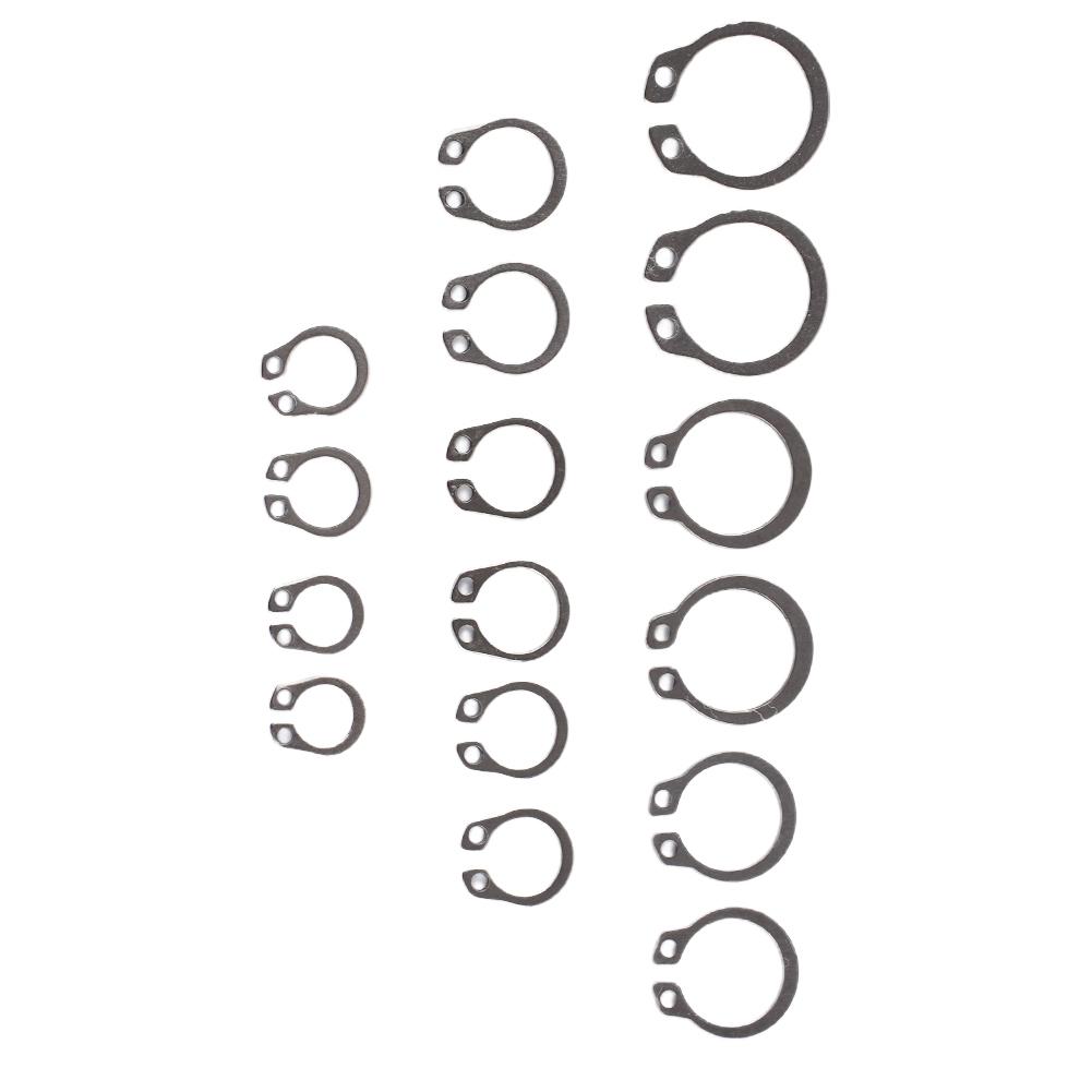 Snap Retaining Ring Storage 100pcs 304 Stainless Steel 8-18mm