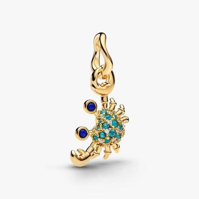 Crab Dangle Charm 764684C01 14k Gold Plated
