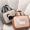 Korean Style Makeup Pouch Bag Toiletries Organizer Travel Wash Bag Cute Cat Cosmetic Bag  Shopping
