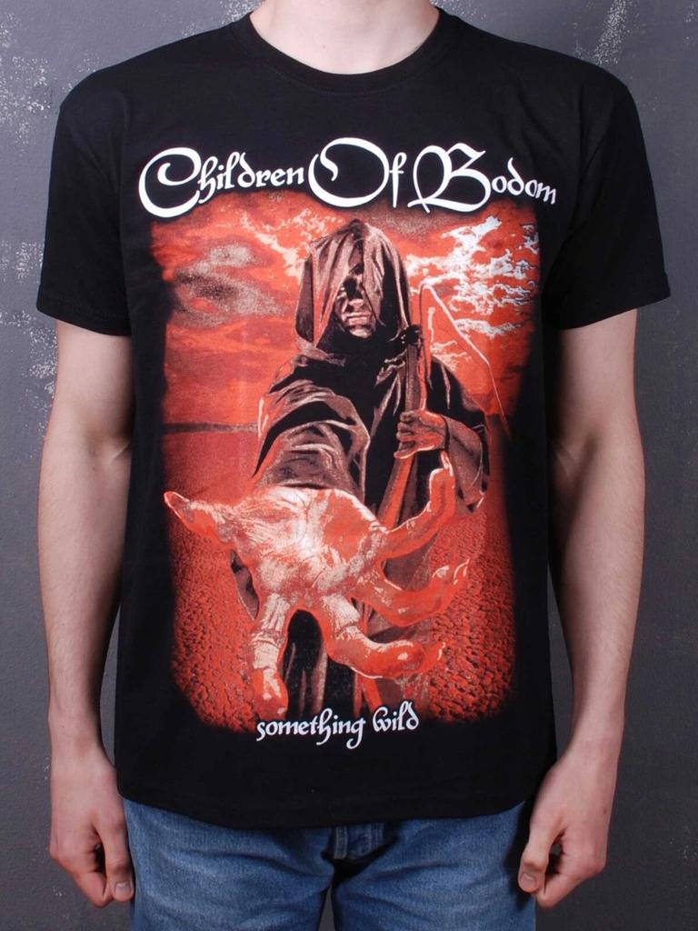 Children Of Bodom - Футболка Something Wild Черная (Gildan) Вскрытие