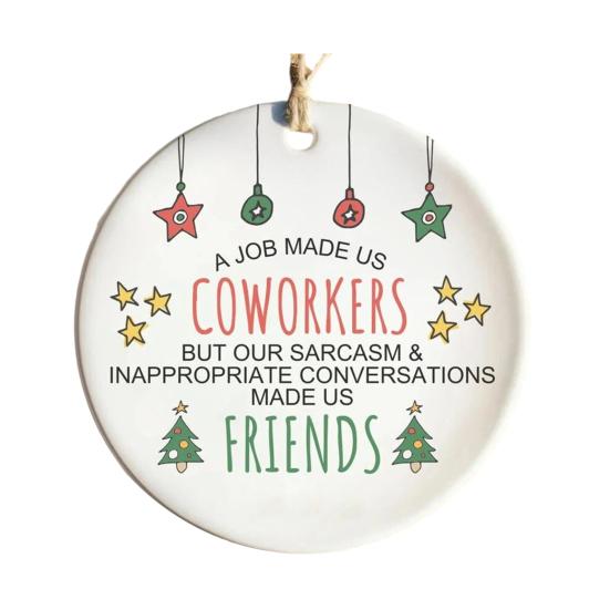 Neighbors Christmas Ornament Thank You Gift for Good Neighbors Welcome To