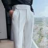 Spring Men's Suit Pants Fashion Business Casual Slim Dress Pants Men's Street Wear Social Formal Pantalon Clothing