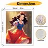 Disney Белоснежка Картина по номерам Набор Холст для рисования DIY Картина Домашний Декор Искусство и Ремесла Настенное Искусство Подарок для Взрослых Эстетичный Декор Комнаты