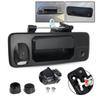 Pickup Truck Rear Tailgate Handle Matte Black ABS Door Latch Handle with Camera Mount Hole for 2014-2019 Tundra 2016-2020 Tacoma