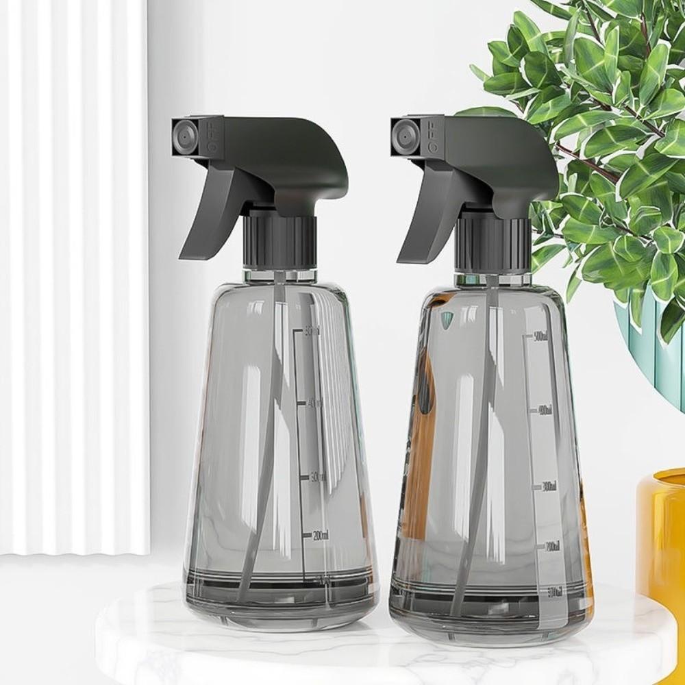 Transparent Pressure Spray Bottle 500ml Household Spray Bottle For Plant Watering Garden Care