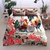 3D Print Rooster Farm Animal Cartoon Comfortable Duvet Cover Pillowcase Bedding Set Children Bedroom Decoration Home Textile