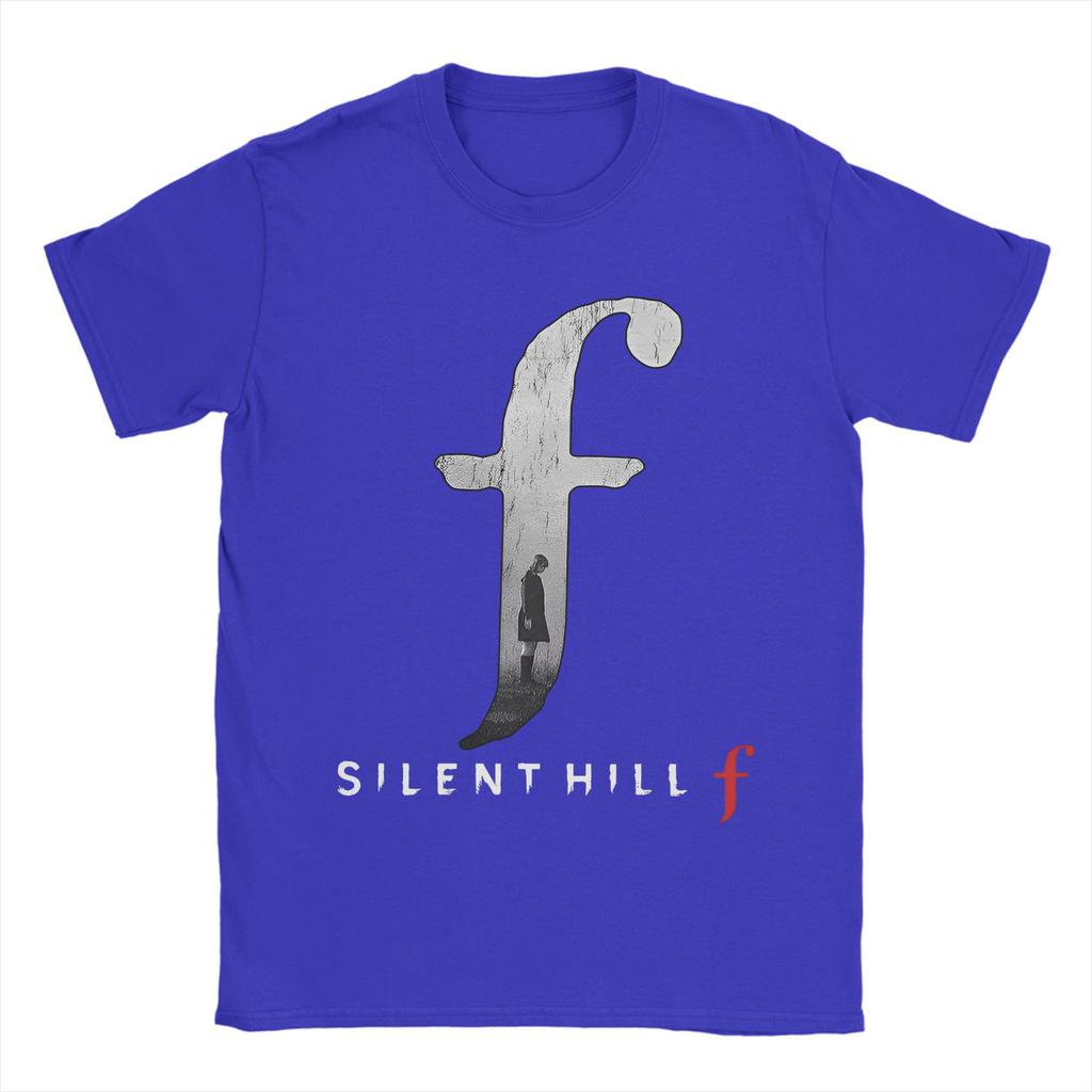 Silent Hill F Horror Game T Shirts for Unisex Pure Cotton Leisure TShirt Crewneck Tees Short Sleeve Tops 6XL