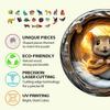 Нетоксичная Изысканная 3D Вселенная Фэнтези Деревянная Пазл-Головоломка Для Взрослых И Детей - Монтессори Игры И Игрушка Животное - Идея Подарка На День Рождения