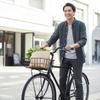 Lightweight Aluminum Bicycle Basket Wide Frame Metal Storage for Outdoor