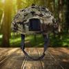 Tactical Helmet Cover Camo Helmet Cover 3D Breathable Mesh Helmet Cover Leaf Shape Adjustable Helmet Accessories