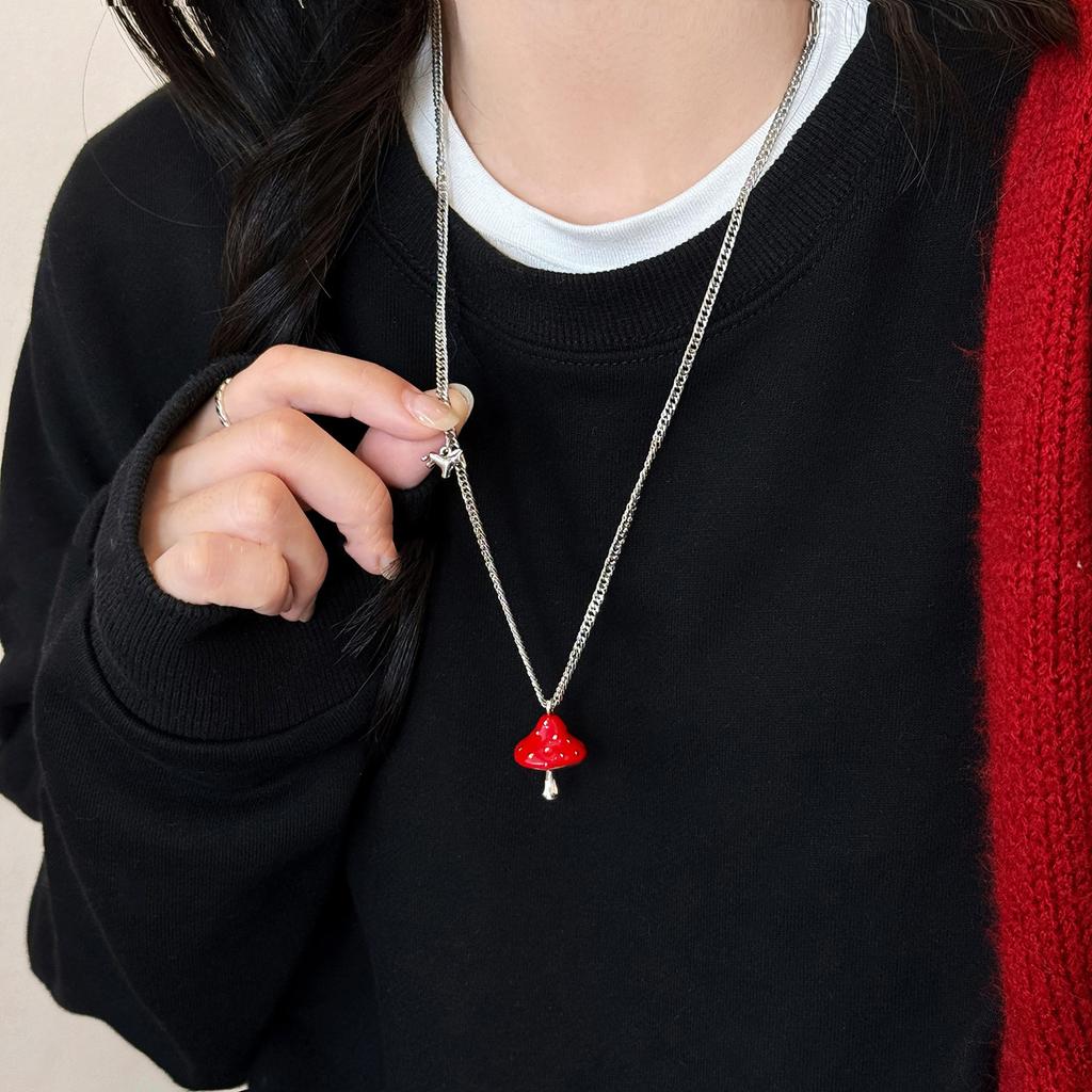 New Creative Cute Pea Pod Long Pendant Necklace for Women Geometric Unique Design Elegant Charming Zircon Party Gift Daily Wear
