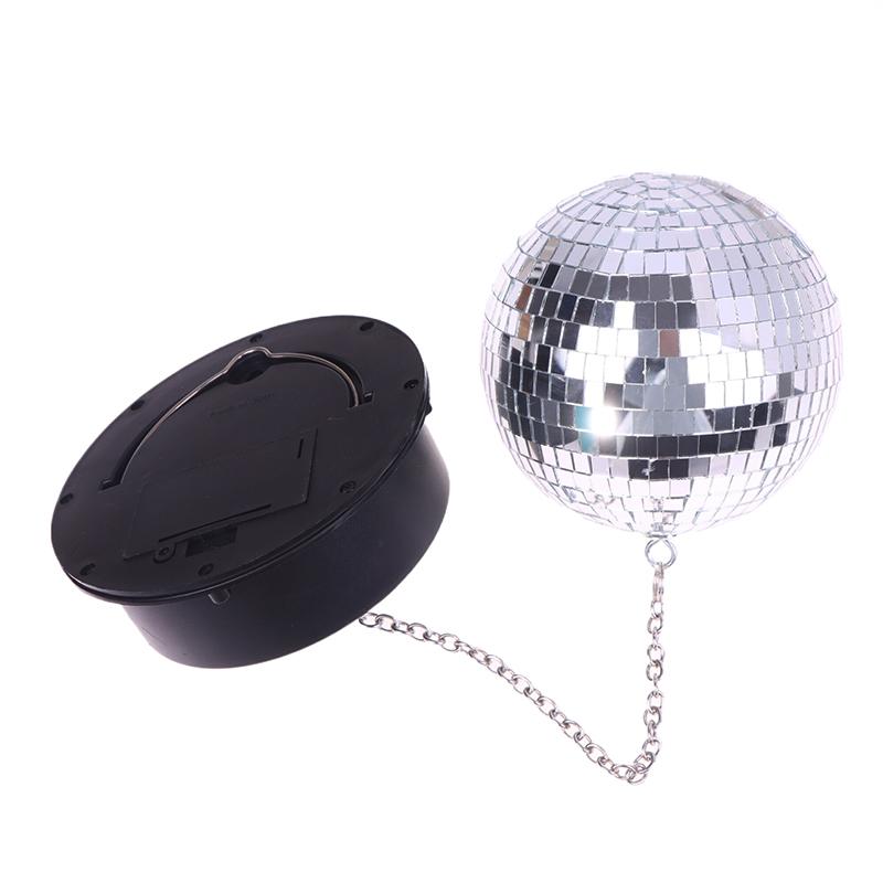 1 шт. DIY Декорация Диско-шар Вращающийся мотор 5 об/мин Питание от батареи Мотор для зеркального шара Шар Принадлежности для рождественской вечеринки