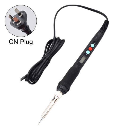 Паяльник с ЖК-дисплеем, быстрый нагрев, паяльник из АБС-пластика с силиконовым защитным рукавом, электрический ремонт