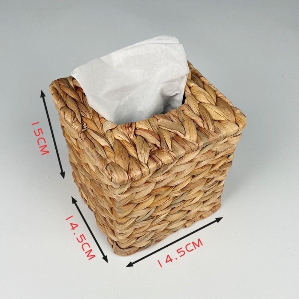 Декоративная крышка для коробки салфеток, натуральный держатель для салфеток, прочная коробка для салфеток для гостиной, спальни