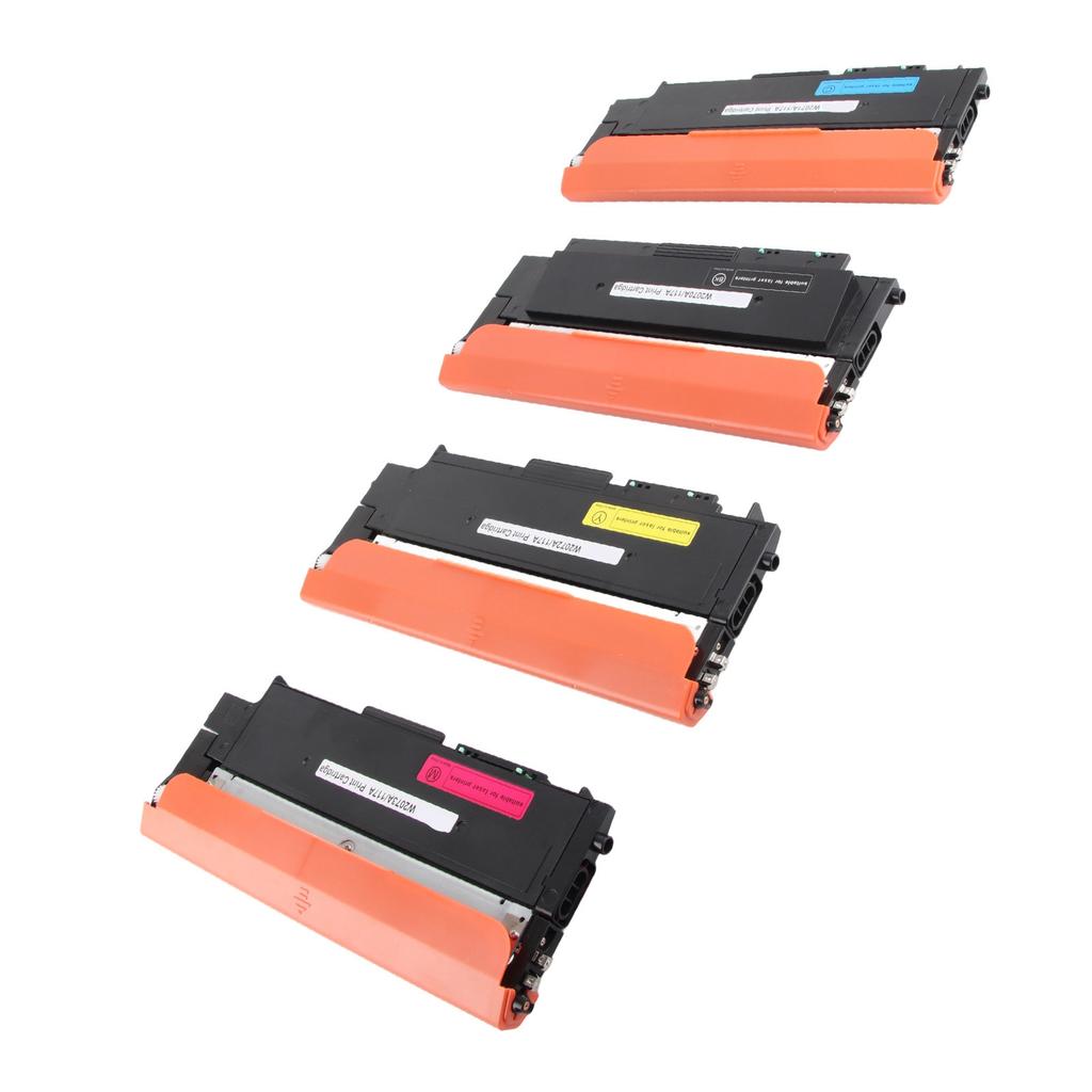 4 шт. тонер-картриджа для HP 117A W2070A W2071A W2072A W2073A сменный для HP Color Laser 150a