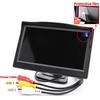 New AHD 1024x600 5 Inch Car Inside Parking Monitor with 2 Channels Vehicle Parking Video Display System