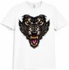 Wolf Head T Shirt Wild Predator Animal Face Gothic Graphic Tee Unisexs Unisexs