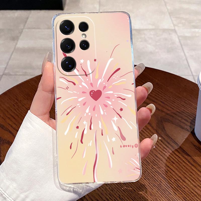 Для Samsung Galaxy S26 Ultra S26+ Чехлы Прозрачный Силикон Мягкий ТПУ Чехол Для Samsung S26 Plus Милый Кролик Кошка Динозавр Чехол для Телефона