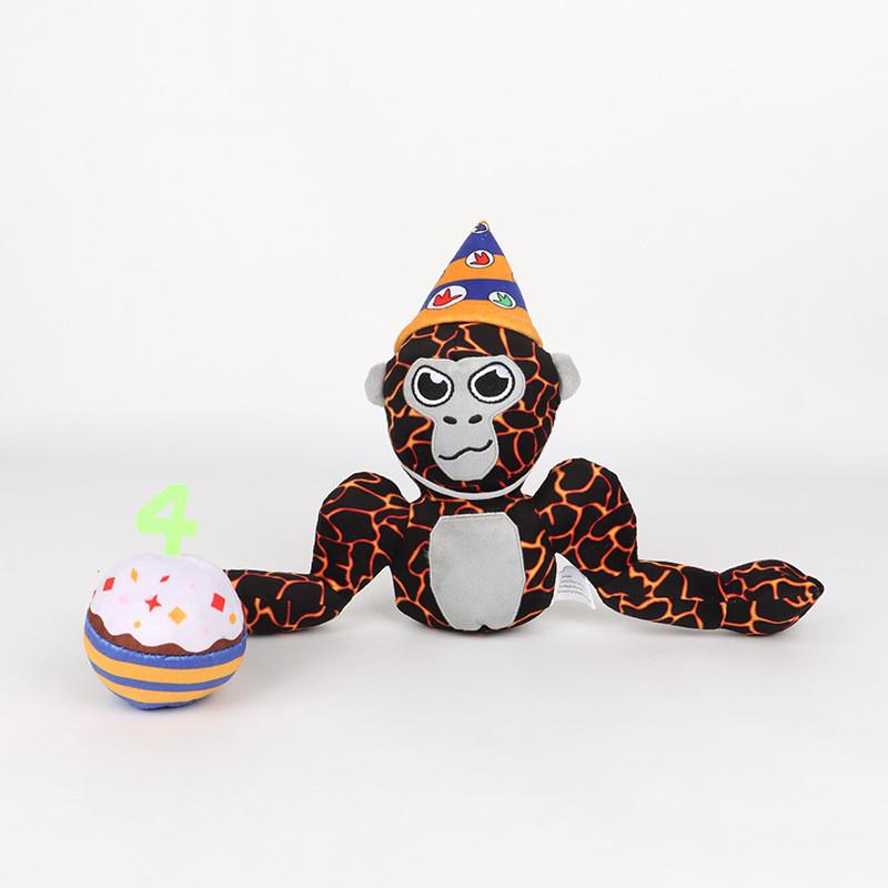 Gorilla Tag Monke Plush Soft Toy With Short Plush Material For Birthday Present
