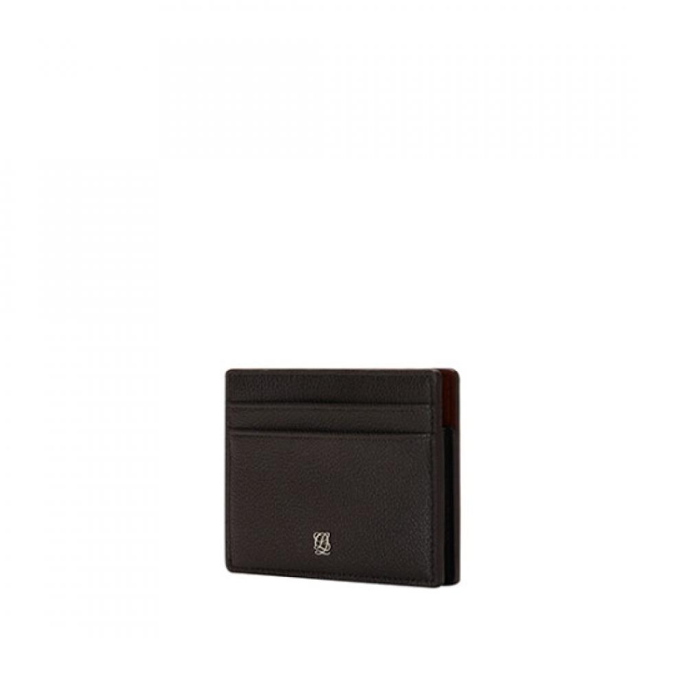 LouiS Quatorze Men S Card Wallet Brown SS4Sd01br