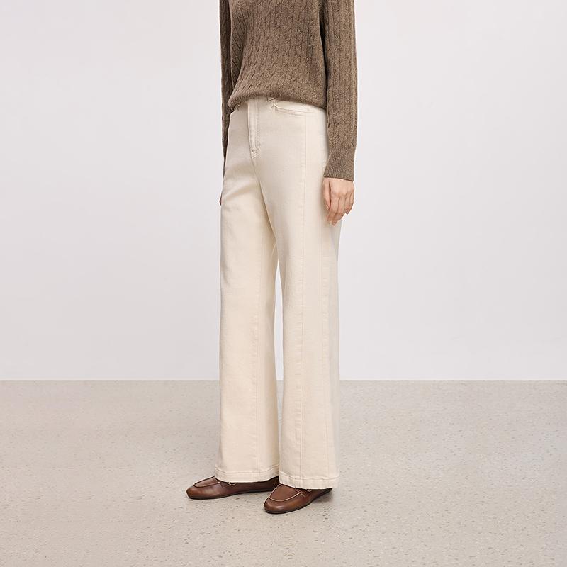 LILY fleece straight leg pants