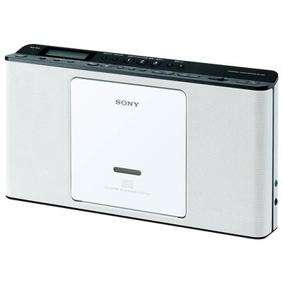 Sony CD-радио ZS-E80: FMAMWide FM-совместимый, функция изучения языка, белый ZS-E80 W