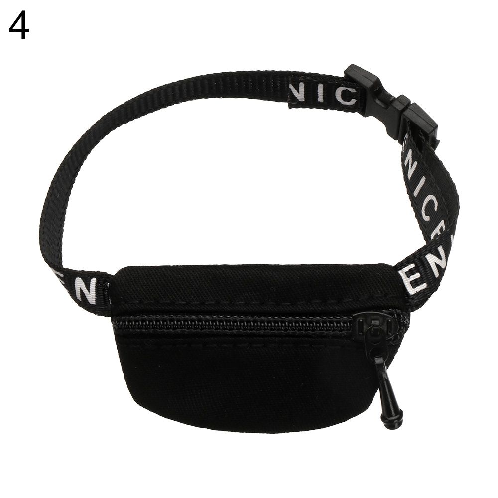 New Accessories 1/6 1/8 1/12 Doll Accessories PU Leather Bag Vest Cloth Bag Dolls Backpack