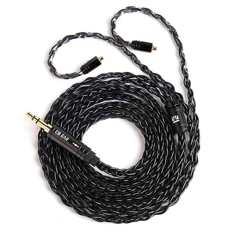 2025 KBEAR ST-12plus Earphone 2m 8-Core OFC Balanced Upgrade Cable