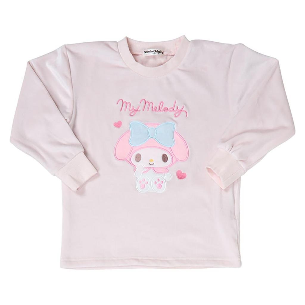 Sanrio Fleece My Name Space on 268909 Kids' Pajamas, Melody, 100cm, Tag,