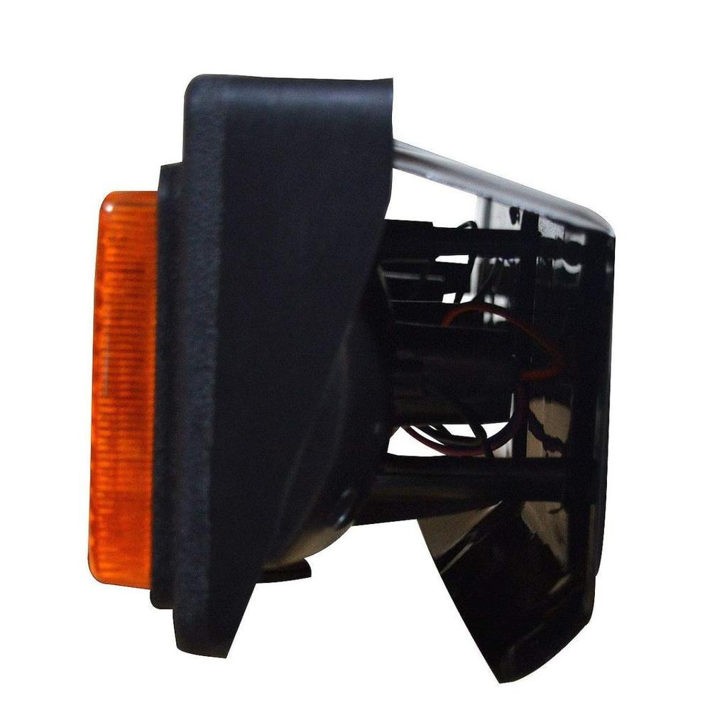 APSMOTIV Truck Tail Lights 12V – Amber / Red / White Trailer Tail Light Fits Mitsubishi Fuso Canter – Pack of 2