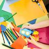 Children's Origami Colored A4 Paper, 80g, 100 Sheets - Red & Yellow