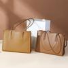 New Genuine Leather Women's Bag High-end Shoulder Bag for Women's Large Capacity Commuting Cowhide Women's Tote Bag