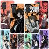 Чехол для телефона с изображением манги Bungo Stray Dogs для Xiaomi Redmi Note 15 14 14S 13 Pro Plus 12 12S 11S 11E 10S 10 11T 5G Unique