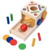 Early Educational Wooden Gear Coin Box Puzzle Toy Children Gift Development