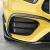 For Mercedes-Benz A-Class W177 A45 AMG 2019-2021 Front Bumper Lip Spoiler Kit Plastic ABS Protective Trim Cover Car Accessories