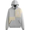 Kith Nelson Crest American Vintage Color Blocked Худи с длинным рукавом Мужские худи Светло-серый KHM032367-002