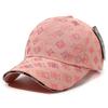 Crystal Rhinestone Monogram Sun Hat, Versatile Dome Baseball Cap, Casual Fashion Sports Visor, Face-Slimming Sun Protection Cap